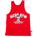 Bizon Gym Tílko 404 - červená