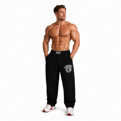 Bizon Gym Tepláky 124 - černá